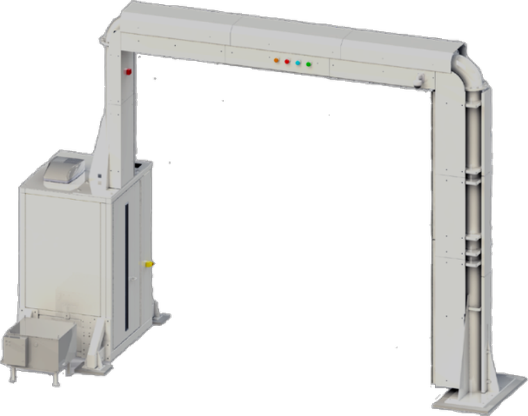 Varex VXP-6 portal high-energy cargo inspection system